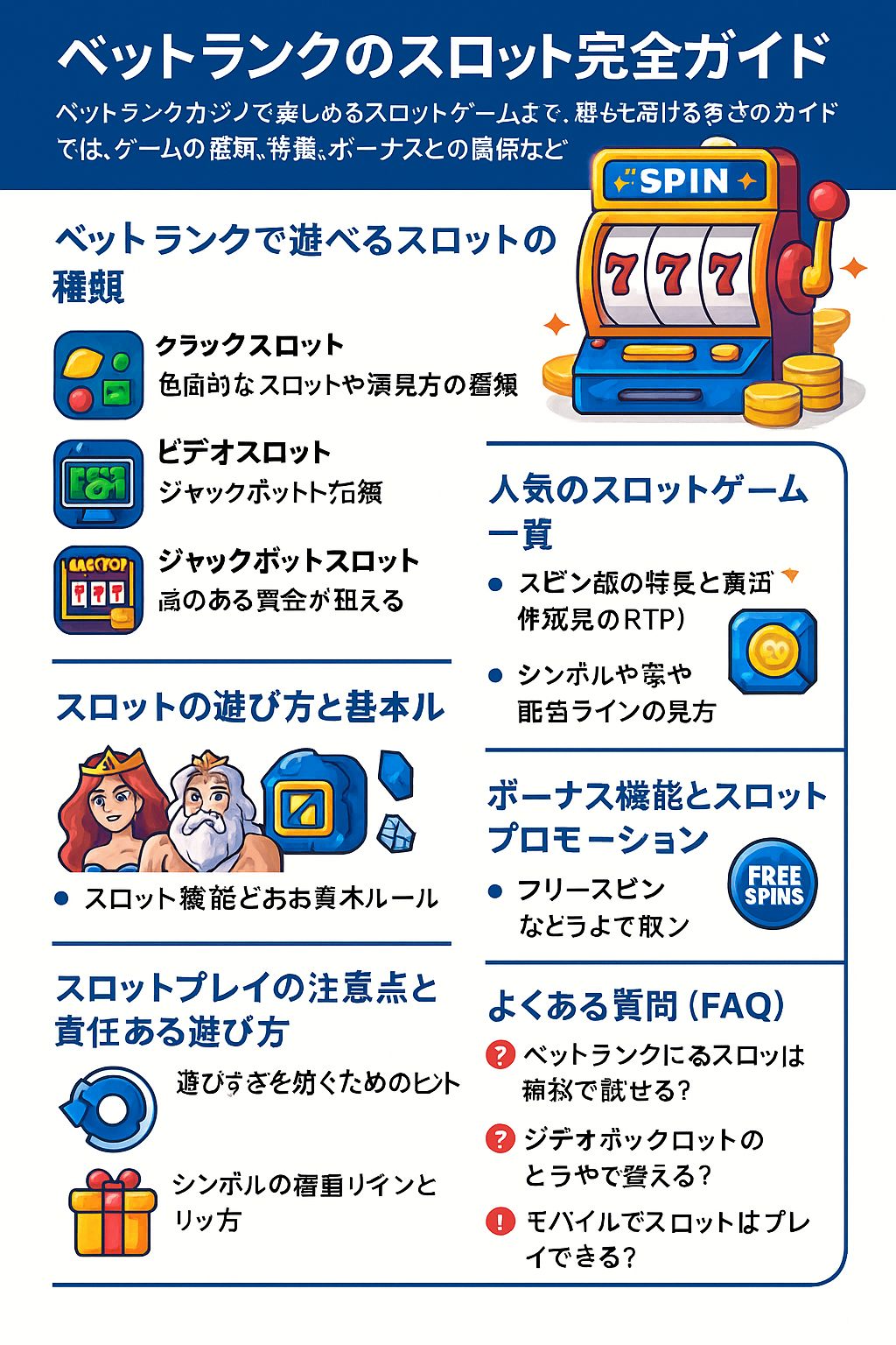 ベットランクのスロット完全ガイド