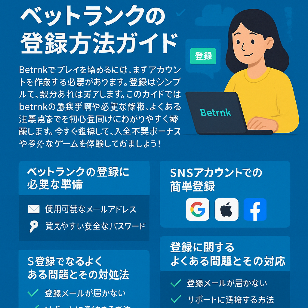 ベットランクの登録方法ガイド